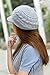 HINDAWI Women Winter Warm Knit Hat Wool Snow Caps with Visor, Gray