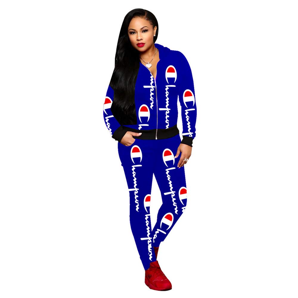 champion two piece sweatsuit