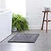 Pinzon Luxury Reversible Cotton Bath Mat - 21 x 34 inch, Platinum