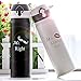 UNCONDITIONAL ROSIE | Love and Laughter Thermo Set | 2 Matching Stainless Steel Flasks in a Beautiful Gift Box | Personalized, Unique, and Funny Gifts for Couples | Great Wedding Gift
