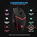 AMIR Gaming Mouse, USB Wired Ergonomic Optical PC Computer Gaming mice, Adjustable DPI 500-3200, 8 Adjustable Weights + Programable Driver + 6 Programmable Buttonthumb 1