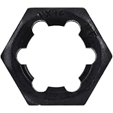 Century Drill &amp; Tool 92920 Fractional Right Hand Rethreading Die, 1-14 NF | 1-1/2" across flats, external thread cutting, thread restoration