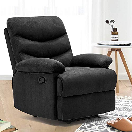 4 Recliner+Chair+Microfiber+Recliners+Overstuffed