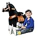 PonyCycle Pony Cycle 3-5 Authentic Ride on Toys Riding Horse Toys (with Brake/ 30