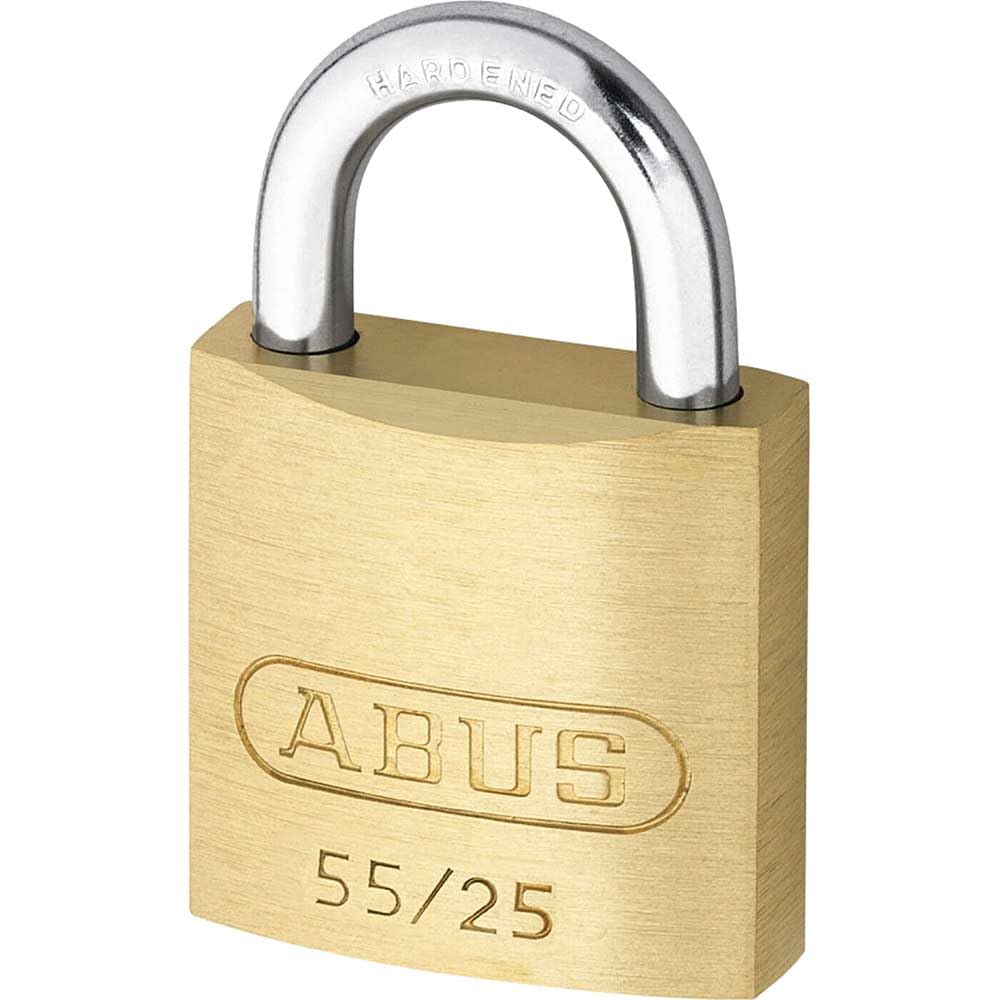 ABUS 02860 Brass Padlock with 5251 Alike Keyed — image 1