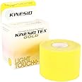 Kinesio Taping - Elastic Therapeutic Athletic Tape Tex Gold Light Touch - Himawari Yellow – 2 in. x 16.4 ft