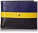 Tommy Hilfiger Men's Ranger Leather Passcase Wallet with Removable Card Holder