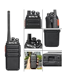 Retevis H 777S Walkie Talkie Radios de seguridad de dos vías recargables de radio (paquete de 10)