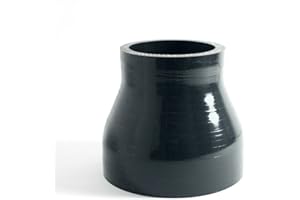 2" to 3" Silicone Reducer Hose - 4 Ply Heavy Duty Silicone Hose Coupler - Ticon Industries