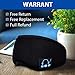 Bluetooth Sleep Mask with Sleep Headphones - 2020 Upgrade Bluetooth 5.0 - Built-in Speakers & MIC, Handsfree Call, Music, Washable - Travel Accessory, Gift