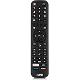 New Replacement Universal Sharp aquos Remote Control EN2A27 Compatible with Sharp Hisense Smart TV Remote Control