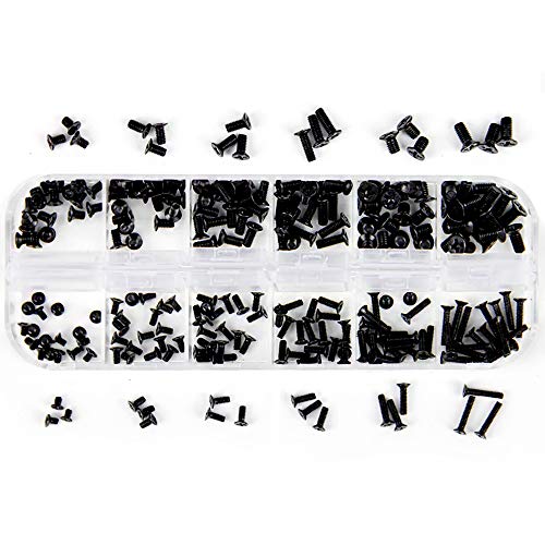 不明 ノートPC用ネジ240本入りM2M2.5M3ラップトップスクリューセット収納ケース付き交換用ノートパソコンねじの商品画像