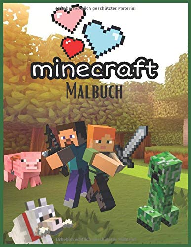 Minecraft Malbuch Minecraft Malbuch Fur Kinder Erwachsene Enthalt 100 Hochwertige Susse Und Einfache Bilder Von Minecraft Eine Schone Sammlung Minecraft Aktivitatsbuch German Edition Veroffentlichen Farbung 9798654355737 Amazon Com Books