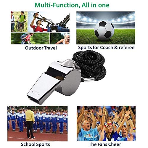 Opef Lowest Price! Referee Whistle Stainless Steel Extra Loud Whistle for School Sports
