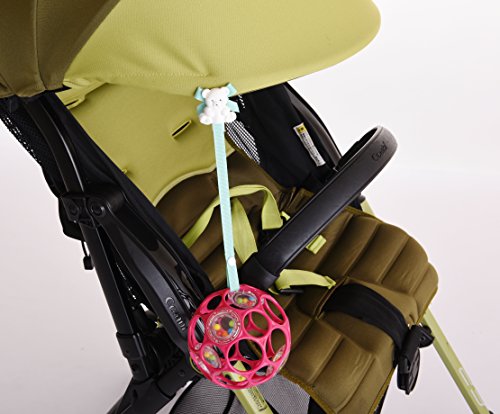 Baby Buddy Bear Pacifier Holder, Pink