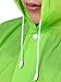 Mudder Adult Portable Raincoat Rain Poncho with Hoods and Sleeves (Green)