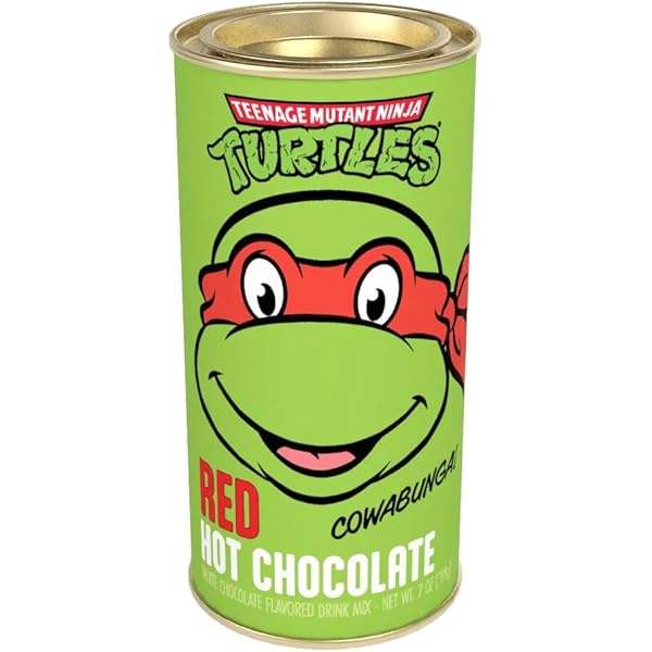 ※ぱんだこぱんだ※ Teenage Mutant Ninja Turtles® DONNIE Hot Chocolate (7oz Round Tin