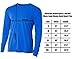 Men's Long Sleeve Loose Fit Rash Guard Surf Shirt Water Sports Swimwear