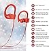 Mpow Flame [Upgraded] Bluetooth Headphones with Case, Bassup Technology HiFi Stereo in-Ear Wireless Earbuds, Waterproof IPX7 Earphones W/Mic, 8-10 Hrs Playing time, CVC6.0 Noise Cancelling Headsets