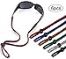 SHINKODA Sports Glasses Strap Adjustable Sunglasses Cord Retainer Safety Eyeglass Lanyard, Pack of 6