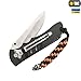 M-Tac Skull Knife Lanyards with Beads - Paracord Lanyard - Tactical Lanyard for Knife – Helix (OR/BK)