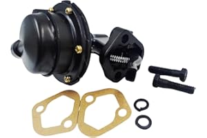 SPJIUQI Performer Series RPM Street Mechanical Fuel Pump Replaces Edelbrock 1722 for Big-Block Chevrolet 396 402 427 454 502 6PSI 6-Valve Flow Cap 110 GPH 416 LPH