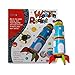 SadoCrafts Paint Your Own Rocket - Fun and Interactive DIY Educational Wood Craft Kit for Kids