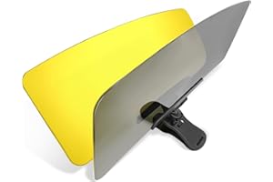 DOOUBAO Sun Visor Extender for SUV, Day and Night Universal Sun Visor Extender for Car Easy to Install, UV400 Anti-Glare Protects from Glare, UV Rays, Snow Blindness for Safe Driving