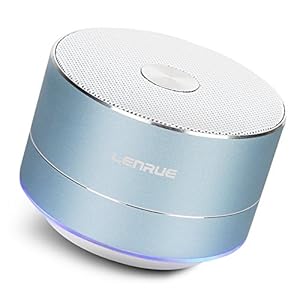 LENRUE Bluetooth スピーカー ポータブル ブルートゥース スピーカー ミニ ワイヤレススピーカー 高音質 低音強化 3W拡声器