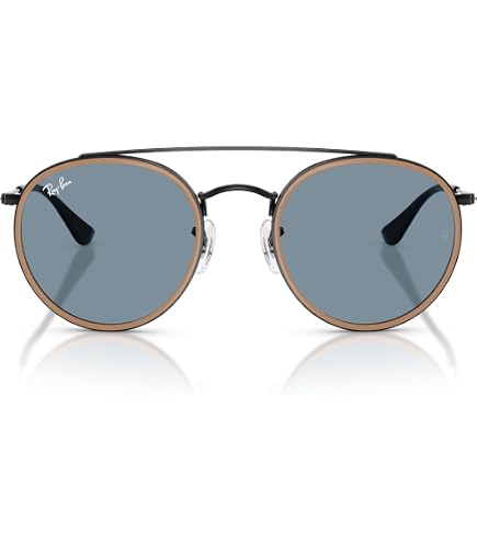 Amazon.com: Ray-Ban RB3647N ROUND DOUBLE BRIDGE Sunglasses with