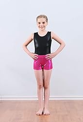 ZIZI Aosva Little Big Girls' Sparkle Dance Tumbling
