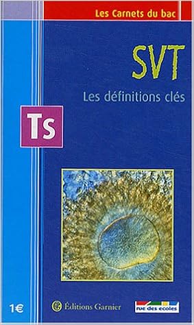 Amazon Fr Les Carnets Du Bac Svt Les Definitions Cles Terminale S Pol Didier Livres