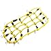 Yellow 1/10 RC Elastic 18x9cm Luggage Net with Hook for 1:10th RC Vehicles RC Crawler Truck Car D90 Roof Rack