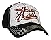 Harley-Davidson Women's Embroidered H-D Spirit Baseball Cap, Black/White BC17388