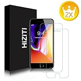iPhone 8 Plus Screen Protector, (2-Pack)HiZiTi Premium Tempered Glass Screen Protector for iPhone 8 Plus and iPhone 7 plus 5.5inch