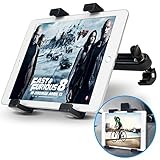 Car Seat Headrest Mount Holder for iPad, iPad Air, iPad Mini, Samsung and 7-10 inch Tablets, 360 Degree Rotation by TURATA