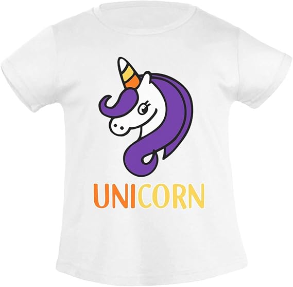 maglietta bambina unicorno