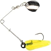 Johnson Beetle Spin Nickel Blade, Fluorescent Chartreuse, 1-Inch