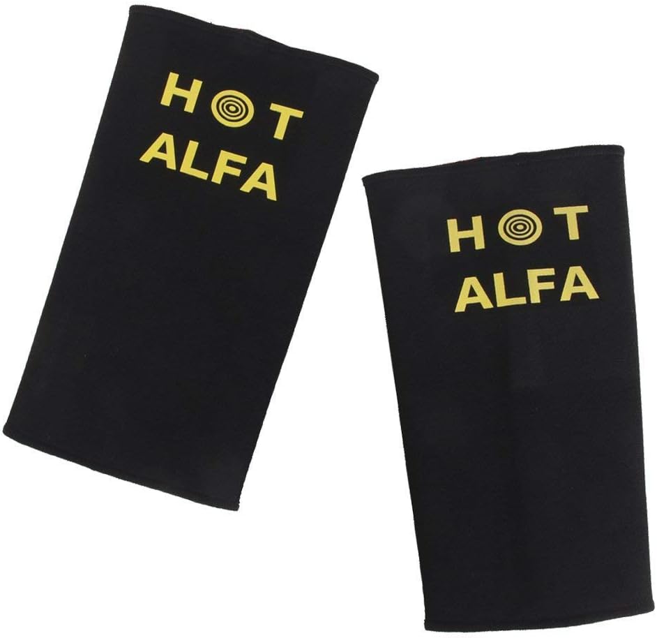 Lady Sauna Arm Shape High Breathable and Strongly Elasticity Beauty Slimmer Sleeve Wraps Black