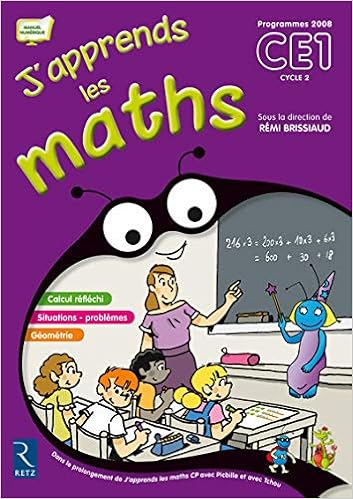 Amazon Com J Apprends Les Maths Ce1 Cycle 2 French Edition Brissiaud Remi Suire Florence Lelievre Francois Ouzoulias Andre Clerc Pierre Books