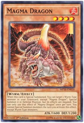 Amazon 遊戯王 英語版 Mp16 En016 Magma Dragon マグマ ドラゴン ノーマル 1st Edition トレカ 通販