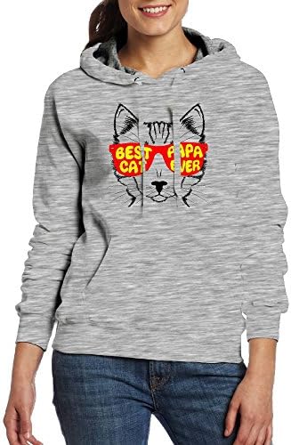 KLQPOD Unique Sports Hoodies Best Dad Ever Papa Cat Father's Gift First Quality BTS Sweatshirt
