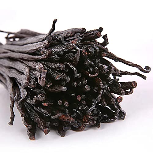 Madagascar Vanilla Beans 10 Count 67" Grade B for Baking Cooking And