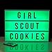 Light Box Cinematic LED Combination 16 Color Changing Modes w/Remote Controller, Flash, Strobe, 170 Emojis, Letters, Numbers, Characters Weddings, Gifts ,Party, Events, Kitchen, Birthday Decoration