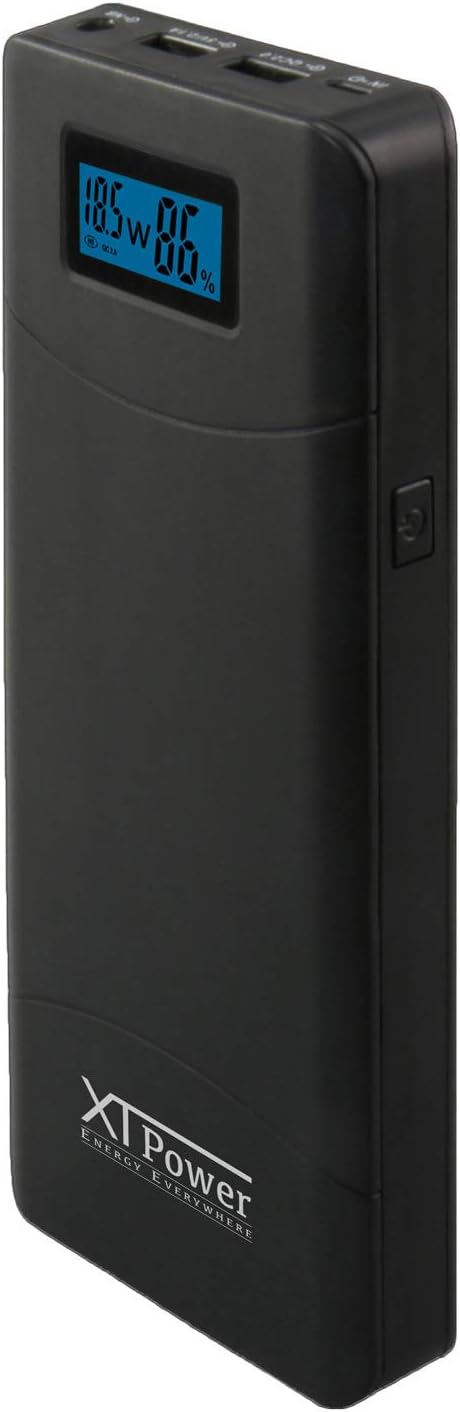 XTPower® XT-20000QC3 Power Bank - modern DC/USB QC3 battery with 20100mAh - USB, QC 3.0 and DC connection of 12V, 15V, 16.5V, 19V, 20V and 24V 65W max. - Image 4