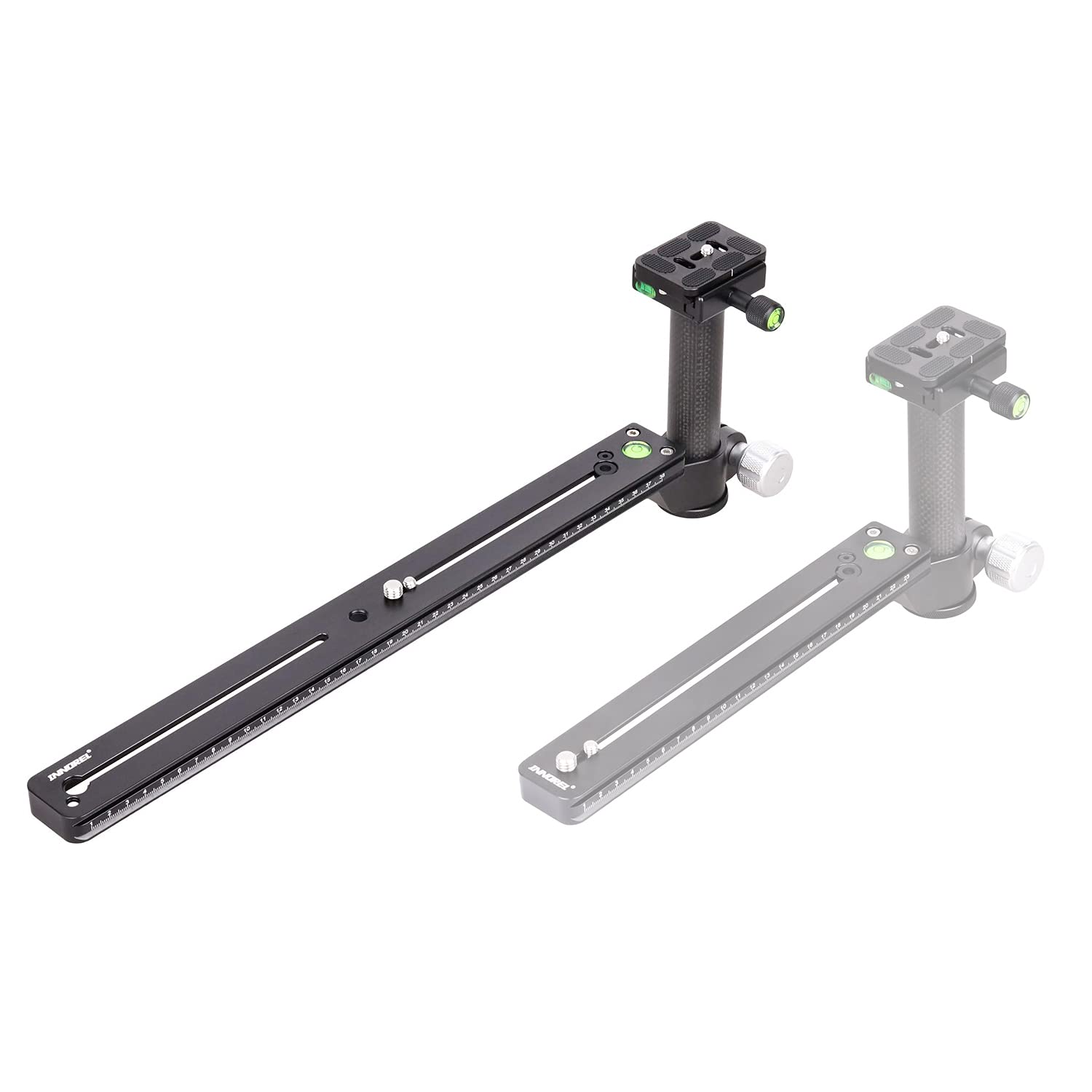 Long Focus Telephoto Lens Bracket Lengthened Quick Release Plate Camera Clamping Pillar Tripod Head Bird Watching (400mm, Arca Swiss)