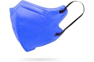 Kind Kids Disposable Face Masks – Cone-Shaped, 4-Layer, Soft Ear Loops, Non-Medical