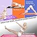 Yes4All Premium PVC Exercise Yoga Mat Printed Design – Printed Yoga Mat Thin Non Slip for Workout, Pilates – Yoga Floor Mat with Design (3mm, Hypnotica Purple)