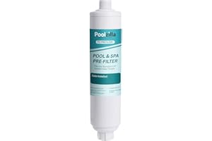 Poolzilla Prefilter 1-Pack for Pools, Spas, & Hot Tubs, Attaches to Standard Garden Hoses with 3/4" Threads, Reduces Metals, Odors, and Chlorine Up to 8,000 Gallons