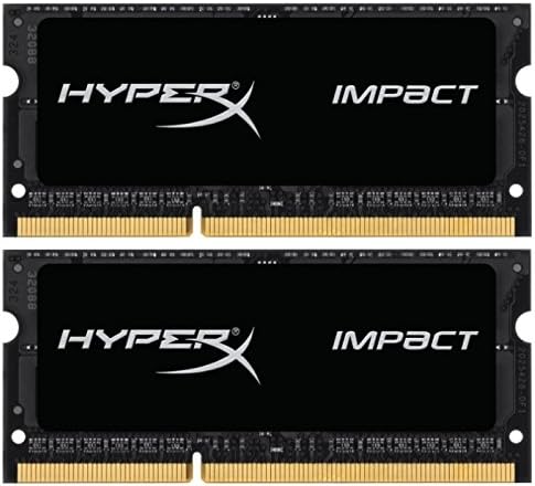 16GB 1866Mhz Kit Of 2 1.35V Impact Black -HX318LS11IBK2/16